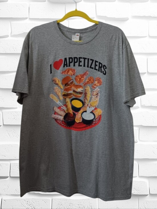 Fruit of the Loom Tops - Appetizers T-Shirt